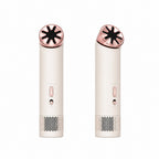 Cordless travel hairdryer with diffuser attachment, ion care and quiet motor