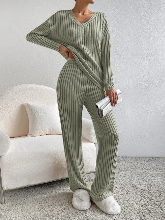 Sylis | Ribbed Knit Lounge Set