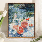 Vintage-Inspired Still Life Framed Art Print Meroci