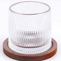 Unisex Glass Candle Holder