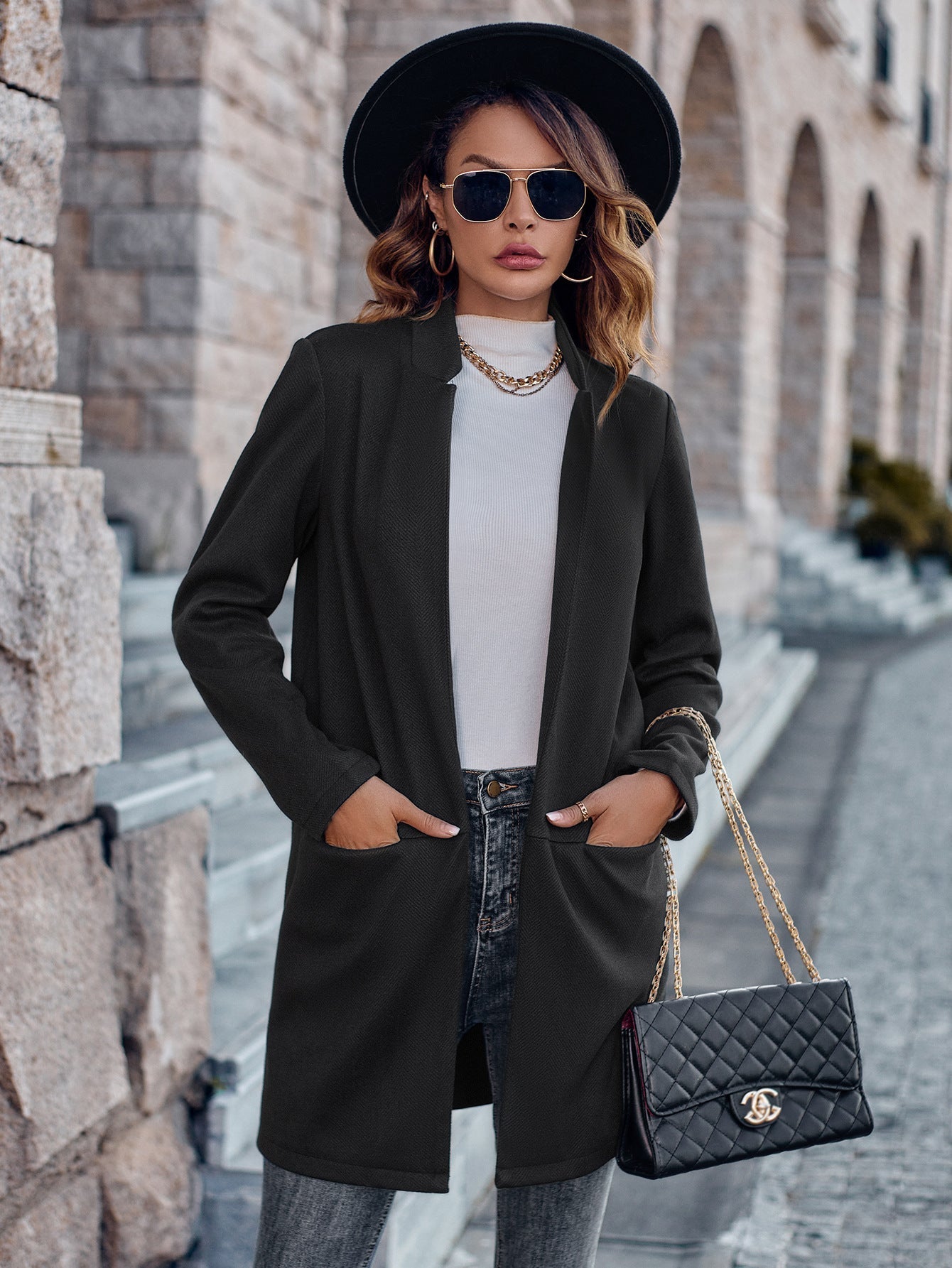 Sylis | City Sophisticate Longline Coat