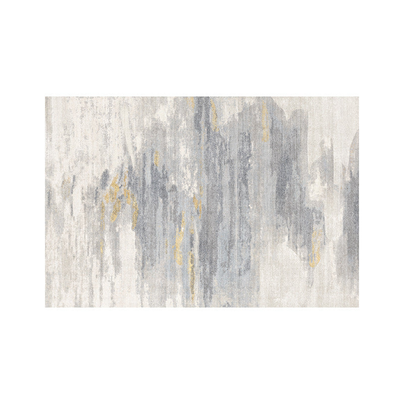 Floral Design Absorbent Bathroom Mat