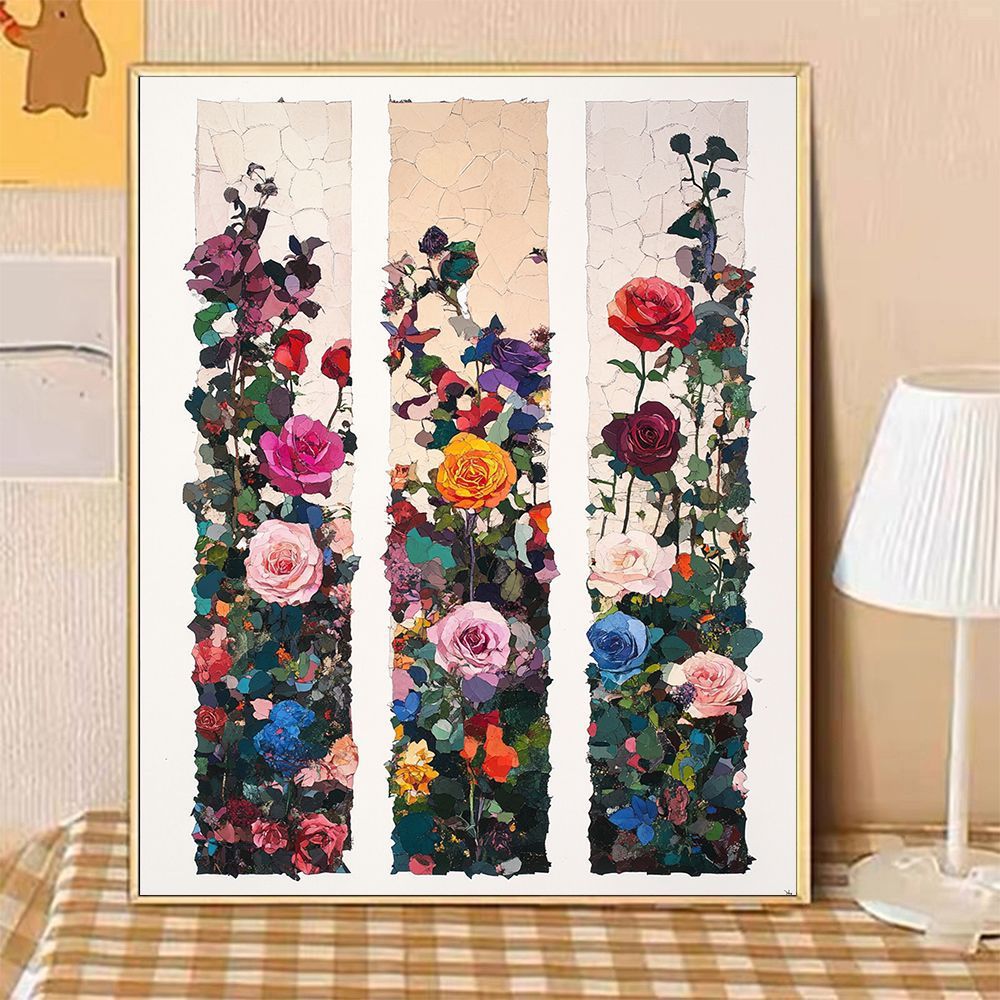 Vintage Floral Artwork Meroci