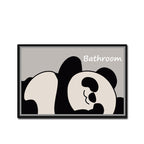 Cute Cartoon Bear-Themed Bath Mat