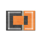 Decorative Geometric Pattern Area Mat