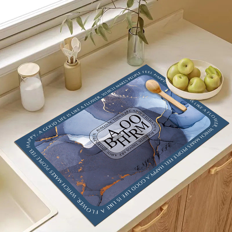 Abstract Geometric Dining Table Mat