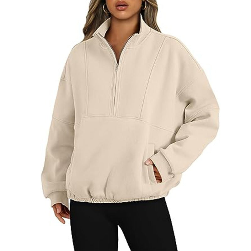 Sylis | Quarter-Zip Sweater