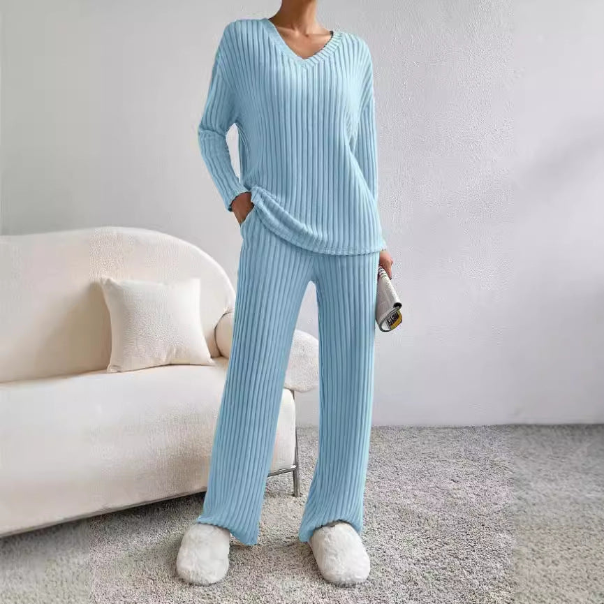 Sylis | Ribbed Knit Lounge Set