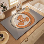 Cute Cartoon Character Kitchen Mat