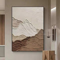 Textured Landscape Relief Canvas Art
