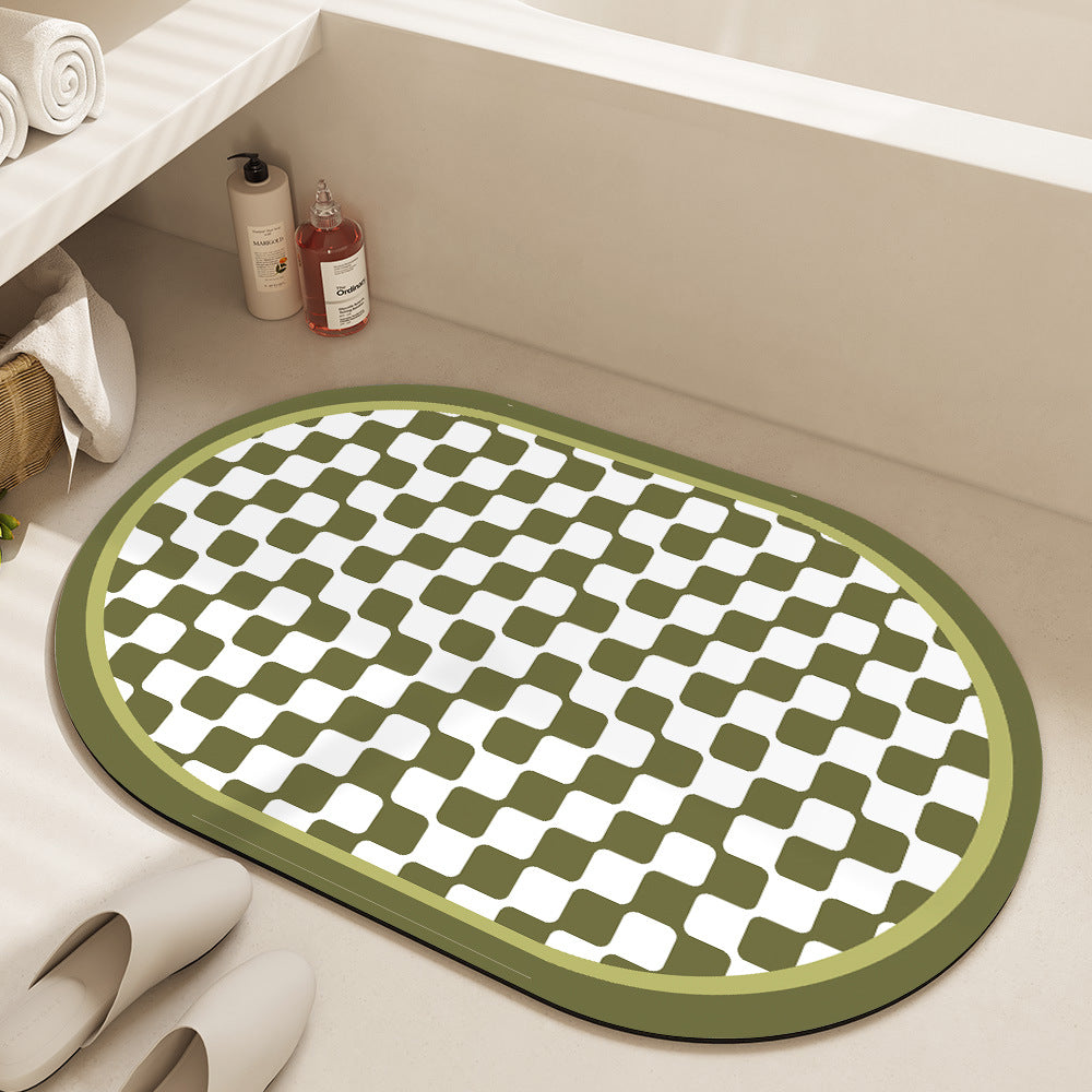 Decorative Non-Slip Bath Mat