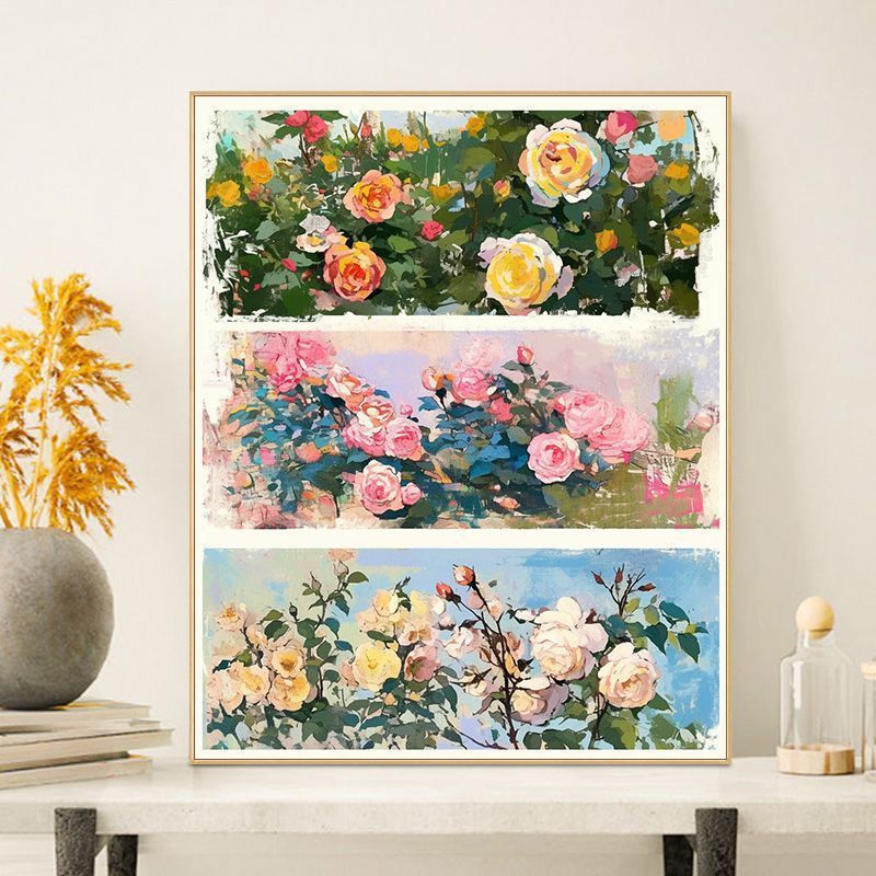 Vintage Floral Wall Art Meroci