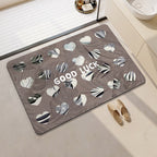 Decorative Motivational Bath Mat