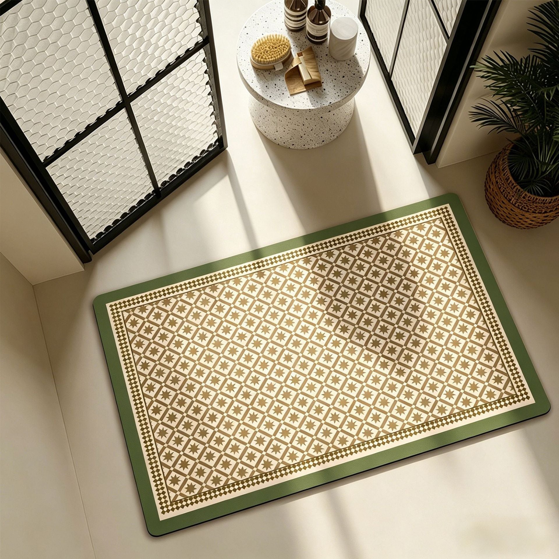 Luxurious Bathroom Floor Mat