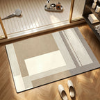 Textured Abstract Design Bath Mat