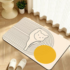 Artistic Bath Mat