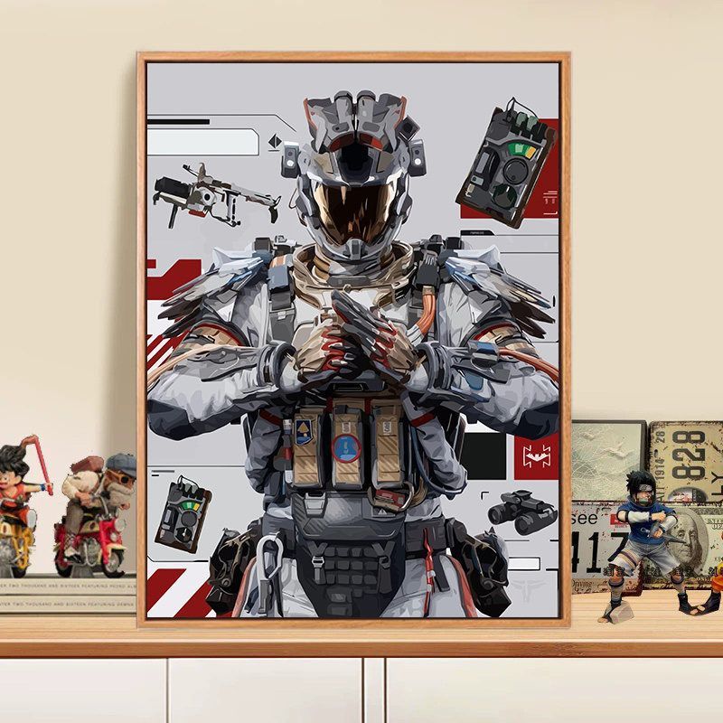 Action Hero Art Print Meroci