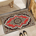 Elegant Vintage-Inspired Bath Mat