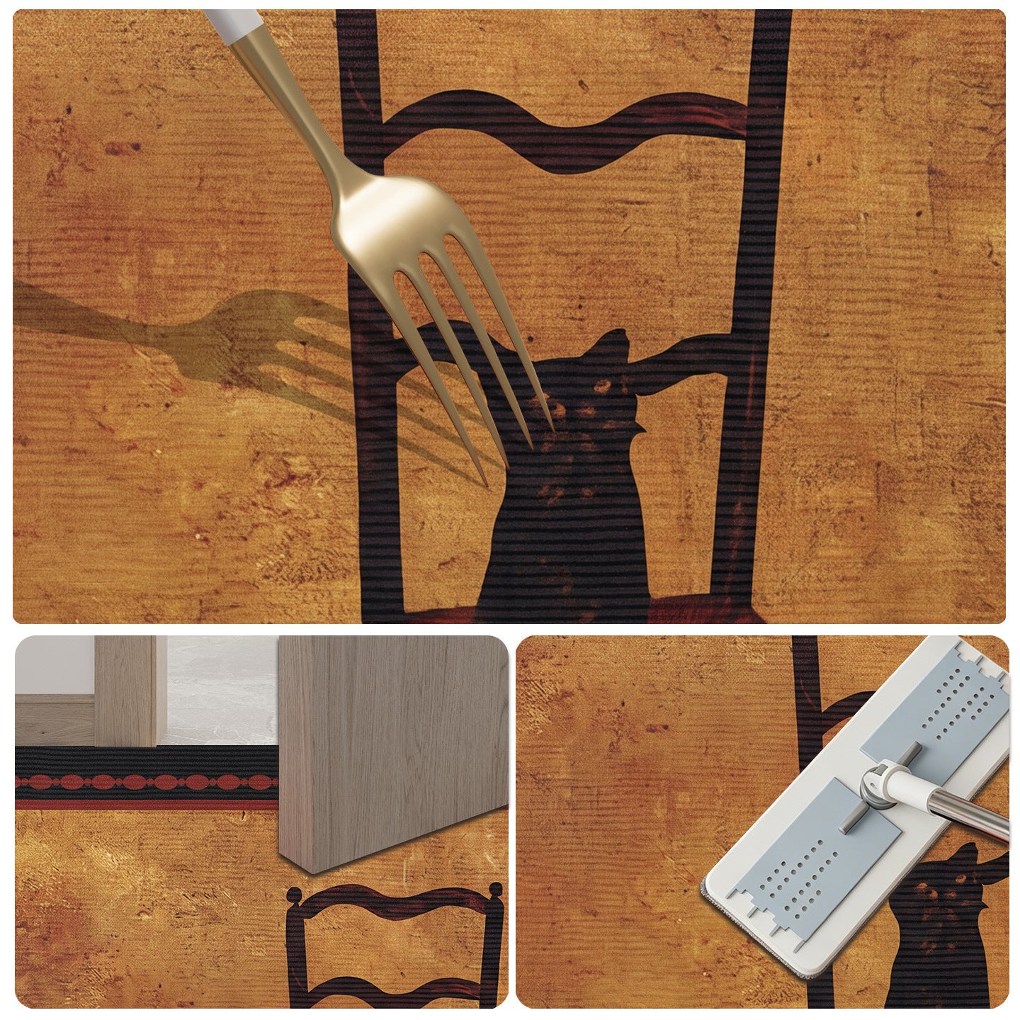 Artistic Entryway Mat