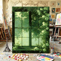 Botanical Window Canvas Art Meroci