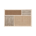 Elegant Floral Print Kitchen Mat