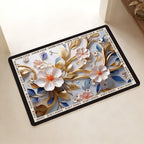 Playful Citrus-Themed Bathroom Mat