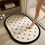 Playful Cat-Themed Bath Mat