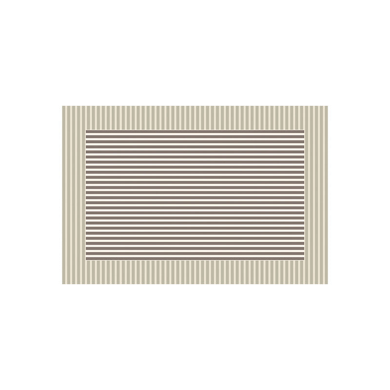 Plush Geometric Bath Mat