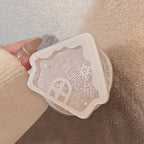 Fragrant candle in Winter House design