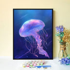Jellyfish-Inspired Canvas Wall Art Meroci