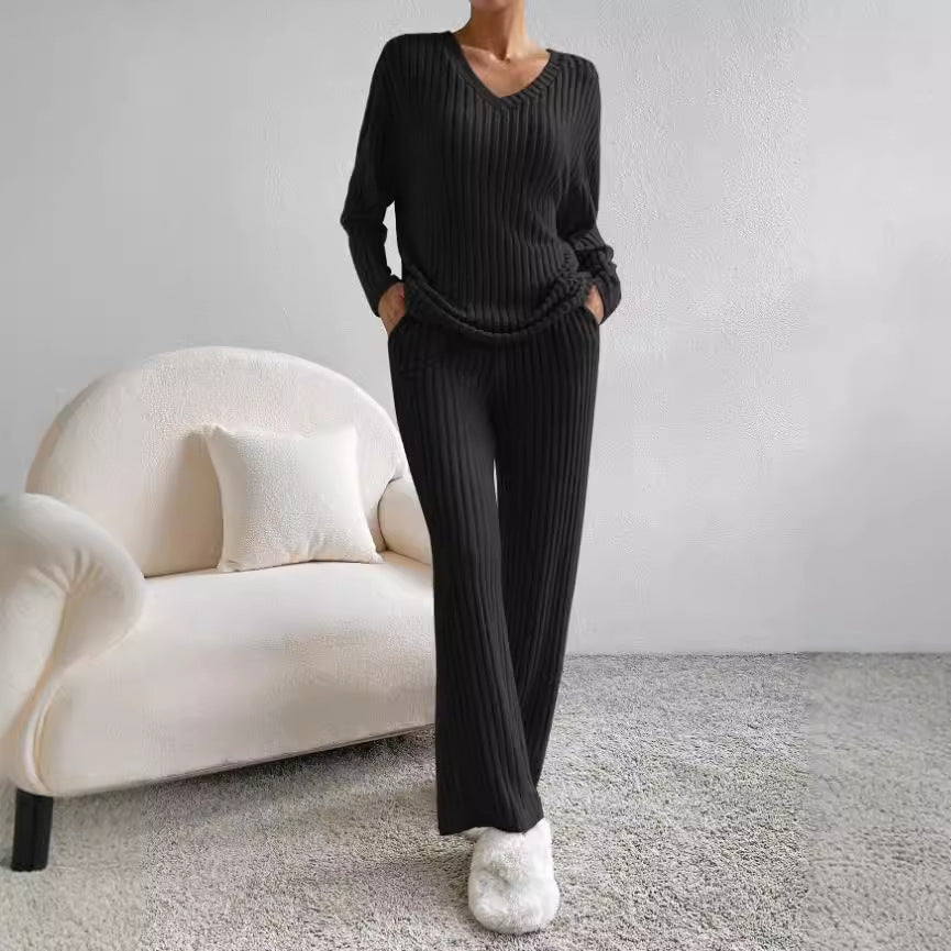 Sylis | Ribbed Knit Lounge Set