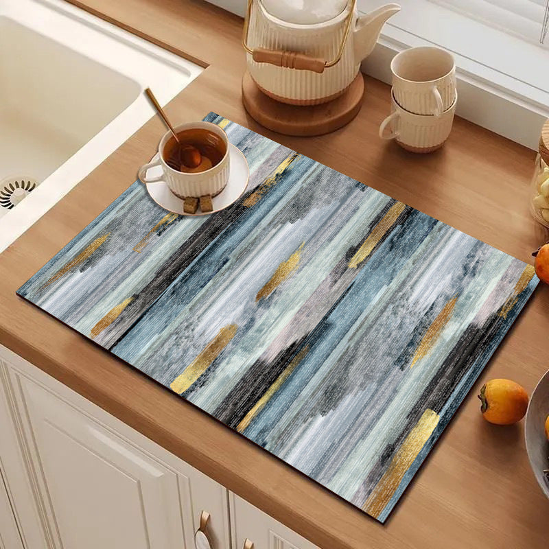 Abstract Geometric Dining Table Mat