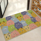 Decorative Star-patterned Bath Mat