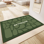 Decorative Floral Bathroom Mat