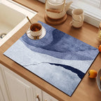 Abstract Geometric Kitchen Mat