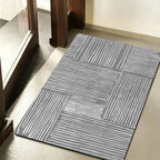 Contemporary Geometric Bath Rug