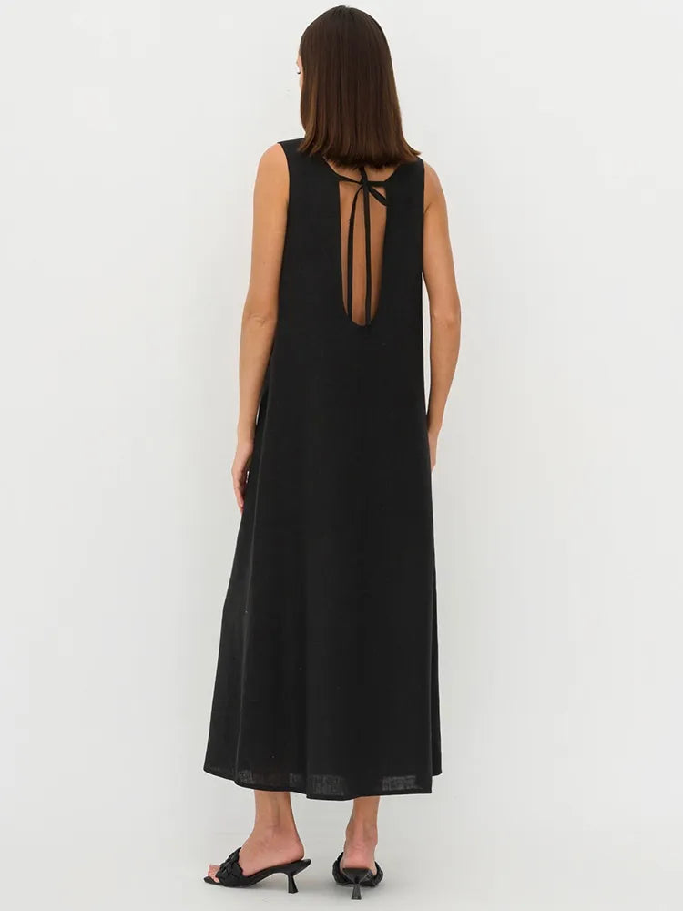 Sylis | French Style Long A-line dress