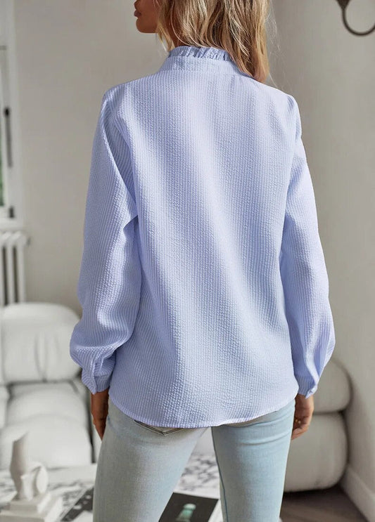 Sylis | Elegant Long Sleeve Blouse for Women