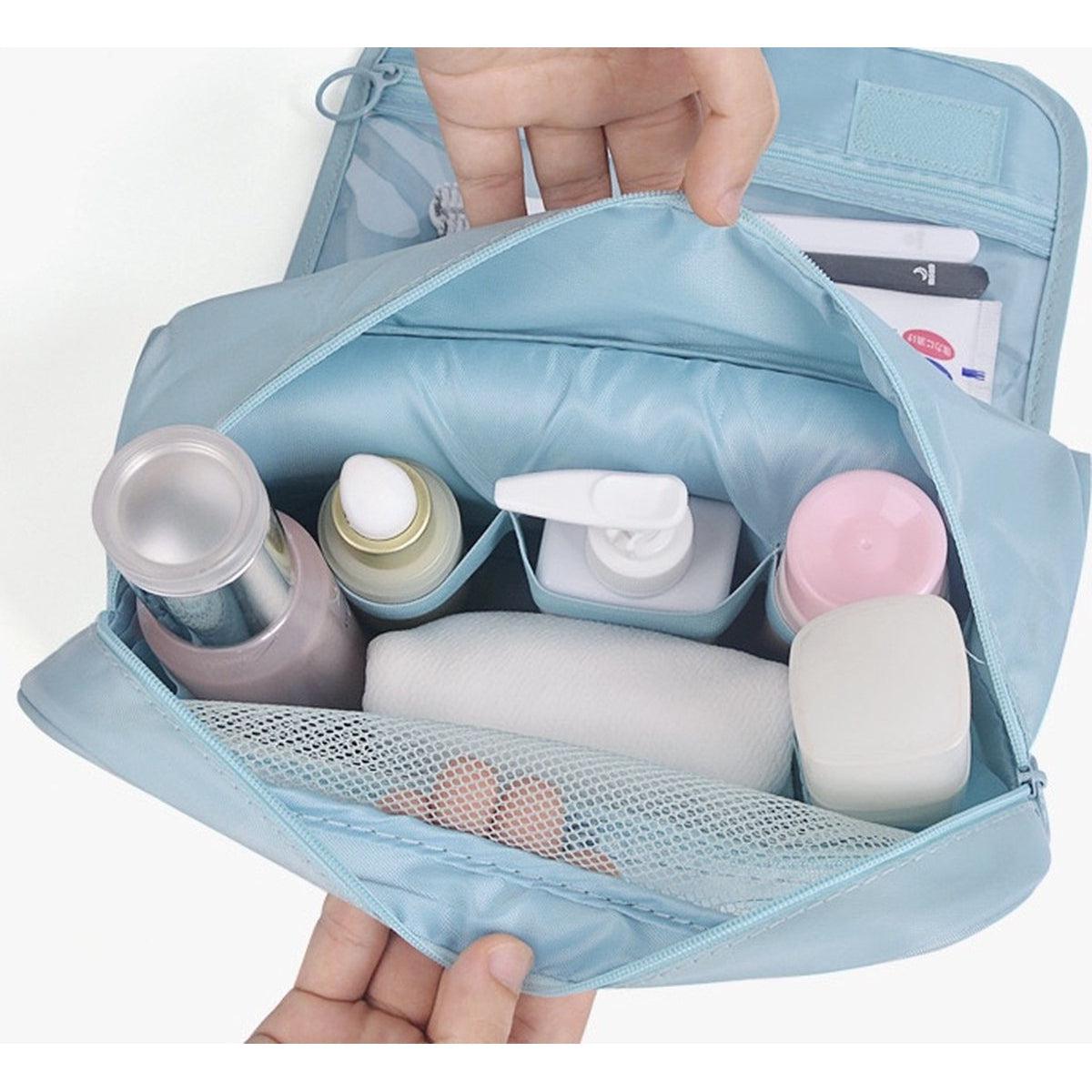 Sylis | Toilet Travel Bag Light Blue with Hook