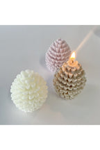 Christmas candle shape