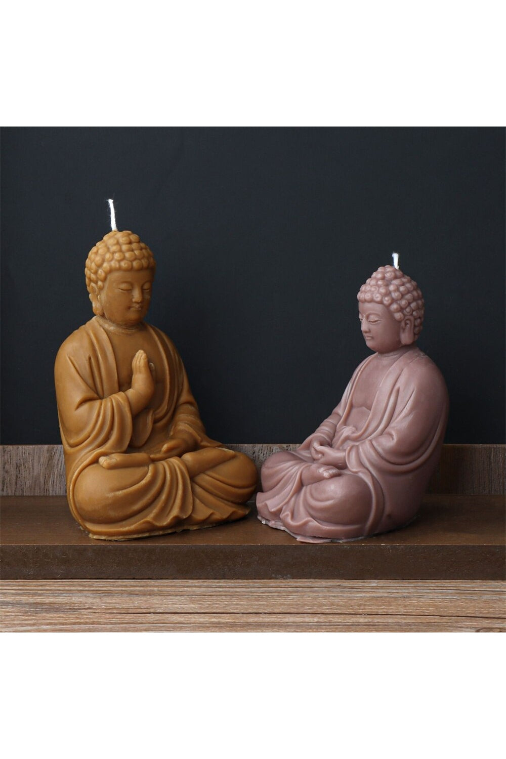 Buddha Inspired Candle Shape