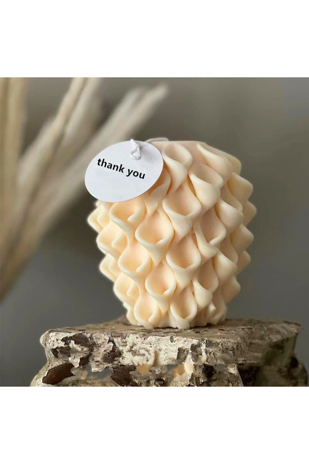 geometric candle shape