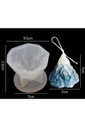 Snow Mountain Candle Shape