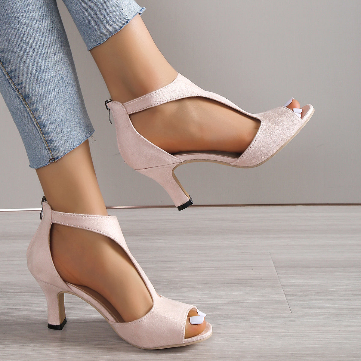 Sylis | Plain High Heel Sandals