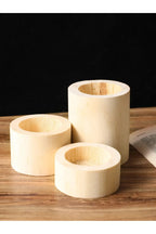 Wood Candle Holder
