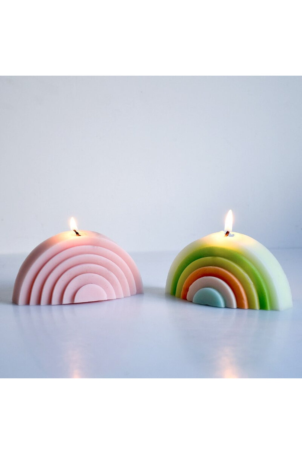 Geometric Candle Shape