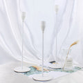 3-piece set metal candle holder