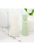 Pillar candle mold DIY