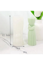 Pillar candle mold DIY