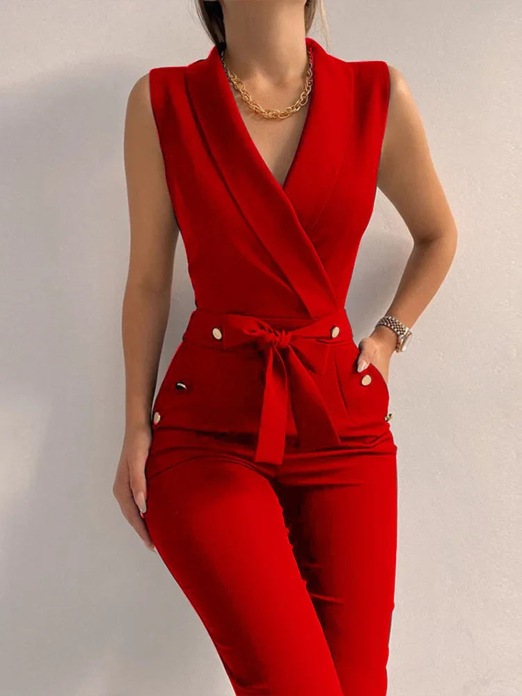 Sylis | Chic Jumpsuit V-neck